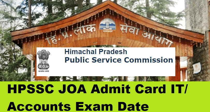 HPSSC JOA Admit Card