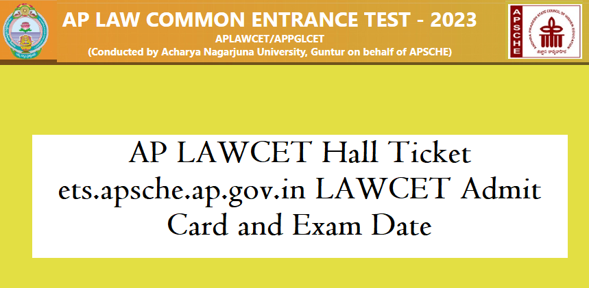 AP LAWCET Hall Ticket