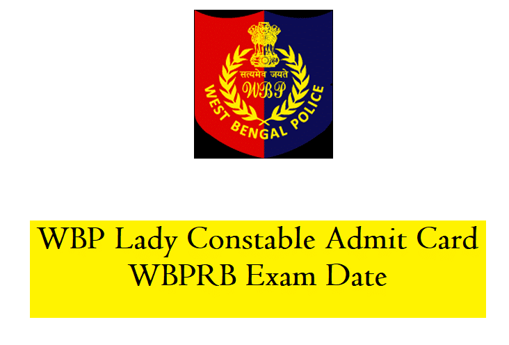 WBP Lady Constable Admit Card